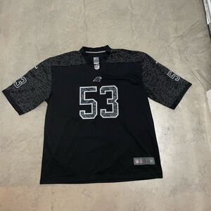 Black Brian Burns Panthers Jersey
